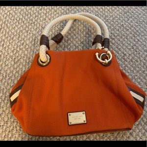 Michael Kors tangerine MARINA BAG
